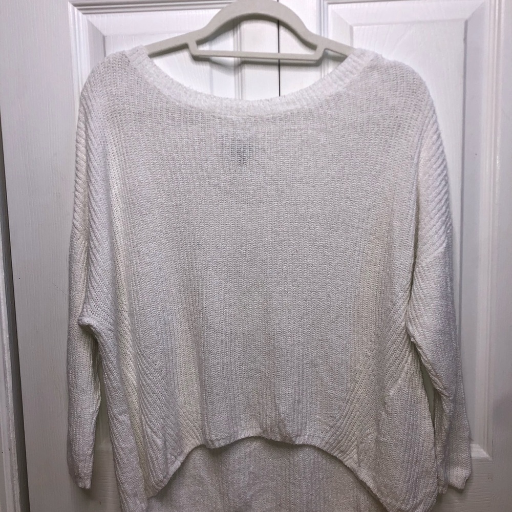 Express White Sweater